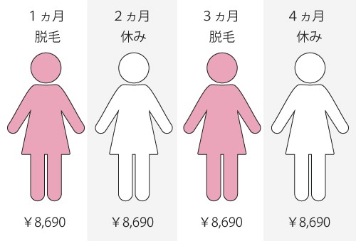 キレイモ月額プランの解説