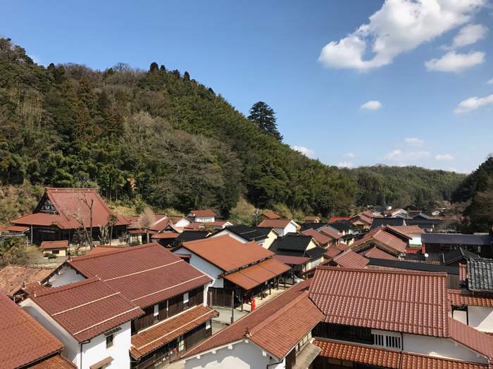 観世音寺からの眺望写真