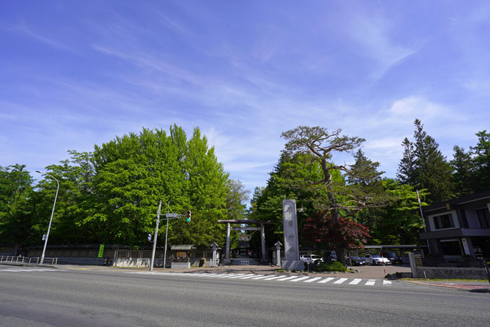 帯廣神社正面の写真