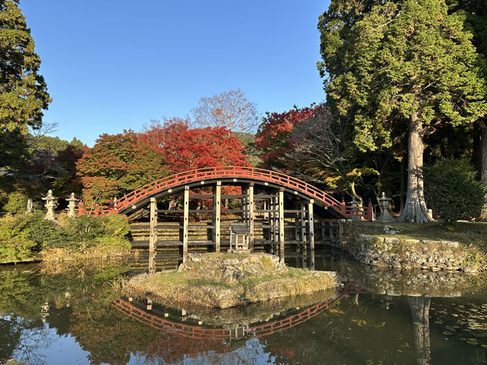 太鼓橋の写真