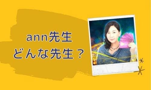 ann先生とは？