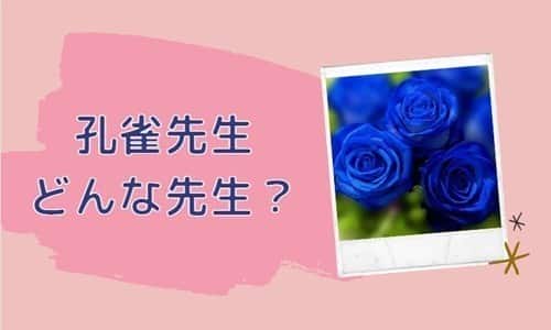 孔雀先生とは？