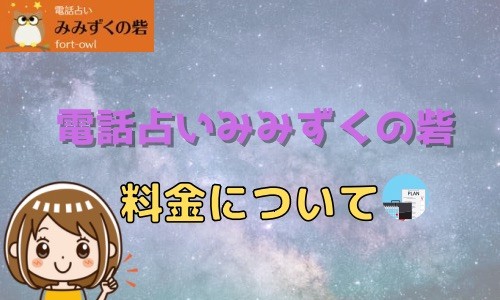 電話占いみみずくの砦 料金